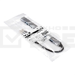 USB-концентратор 7-в-1 ExeGate DUB-761C3 (кабель-адаптер USB Type-A + Type-C --> 6xUSB2.0, 1xUSB3.0, Plug&Play, серебристый), фото 1