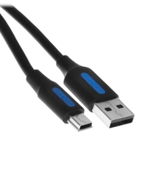 Кабель Vention USB 2.0 AM/mini B 5pin - 1м