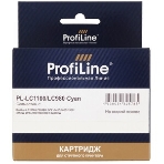Картридж струйный ProfiLine ProfiLine для принтеров Brother PL-LC1100/LC980C DCP -145C/165C/195С/375CW MFC-250C/290C/DCP-6690CW Cyan водн, фото2