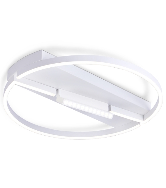 Светильник Ambrella light FL51459/1+1 WH белый 72W 3000K-6400K+4200K D600*110 (ПДУ РАДИО 2.4G)