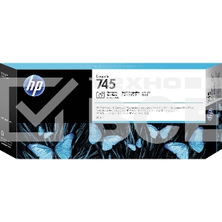 Картридж струйный HP 745 300-ml фото черный Ink Cartridge