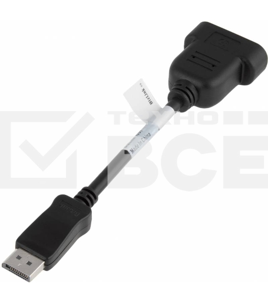 Адаптер HP DisplayPort to DVI-D (FH973AA)