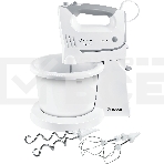 Миксер стационарный Bosch MFQ36460 450Вт белый/серый, фото 1