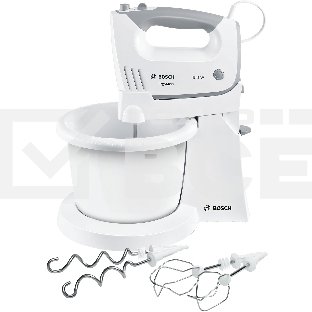 Миксер стационарный Bosch MFQ36460 450Вт белый/серый