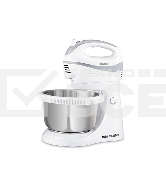Миксер Centek CT-1107 белый/стальной