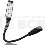 Мини контроллер LED  с разьемом 5,5х2,1 мм 72/144 W, 3 кнопки, 12 V/24 V, фото 1