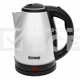 Чайник электрический ЯРОМИР ЯР-1058 нерж,1500Вт, 1,8л
