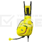 Наушники с микрофоном A4Tech Bloody G575 Punk желтый/черный 2м мониторные USB оголовье (G575 PUNK), фото2