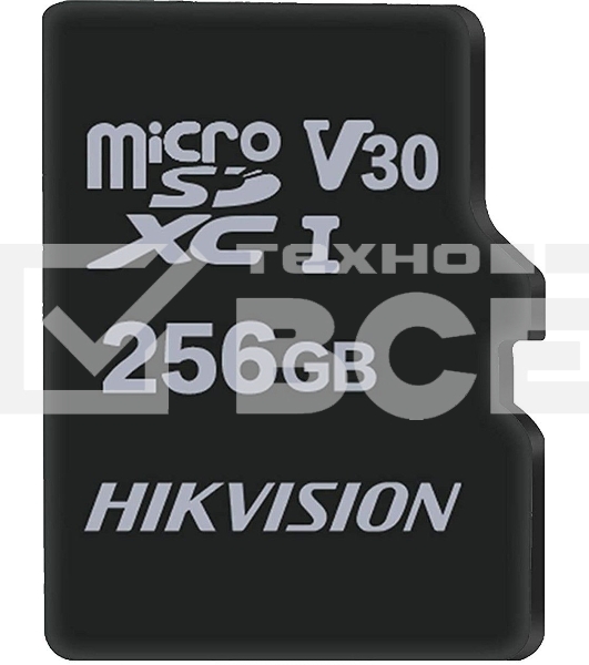 Флеш карта microSDHC 256Gb Class10 Hikvision HS-TF-C1(STD)/256G/Adapter + adapter