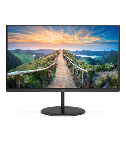 Монитор 27' AOC Q27V4EA IPS 2560x1440, 75 Гц, 4 мс, 16:9, 250 кд/м2, 1xHDMI, 1хDP, черный