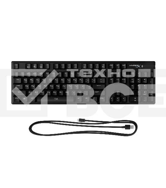 Клавиатура HyperX Alloy Origins (4P4F6AA#ABA) проводная, USB, черный