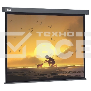 Экран Cactus 124.5x221см Wallscreen CS-PSW-124X221-SG 16:9 настенно-потолочный рулонный серый