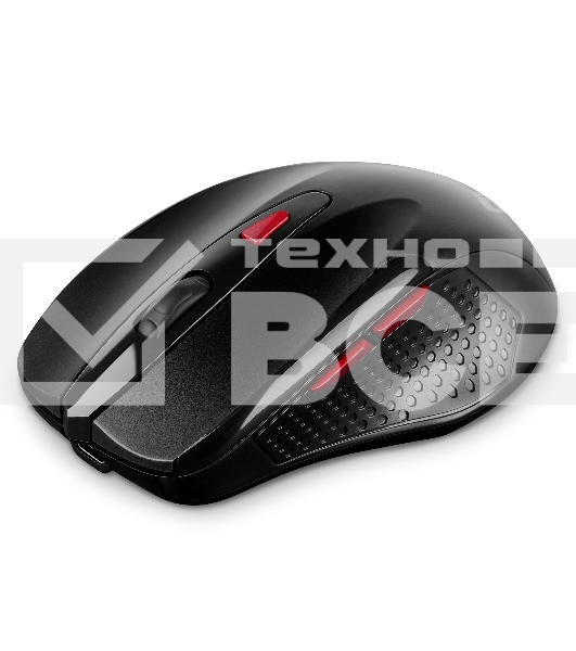 Мышь беспроводная SVEN RX-450W черный, 3200 dpi, радиоканал, USB, кнопки - 6