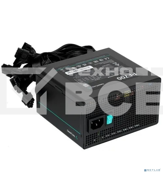 Блок питания Deepcool / GamerStorm PF700, 700Вт, 80 PLUS, 120мм, черный