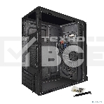 Компьютерный корпус Exegate EX283057RUS  Minitower ExeGate BAA-106 Black, mATX, <AAA350, 80mm>, 2*USB, Audio, фото3