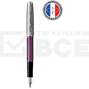 Ручка перьевая Parker Sonnet Essentials SB F545 (CW2169366) LaqViolet CT F сталь нержавеющая подар.кор.