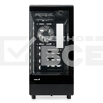 Компьютерный корпус  HSPD F510, Panoramic Mid Tower, черный, TG, 0.5 SPCC, 3x120mm ARGB ATX, mATX, mITX 180/280/160mm 1x2.5