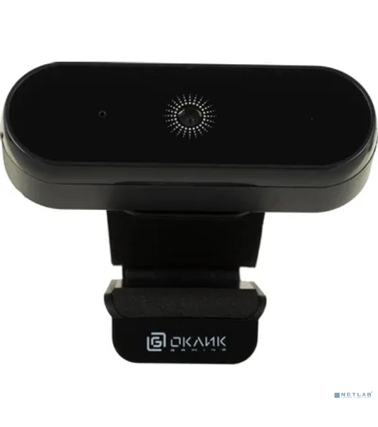 Камера Web Оклик OK-C008FH черный 2Mpix (1920x1080) USB2.0 с микрофоном