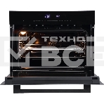 Встраиваемый духовой шкаф Kuppersberg KHT 616 Black компактный, ШхВхГ: 59.5х45.4х56.5 см, 50 л, А+, гидролизная очистка, черный цвет, фото3