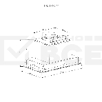 Вытяжка встраиваемая Kuppersberg Inflat 60 W белый, 60 см, 780 куб. м/ч, 65 дБ, фото 1