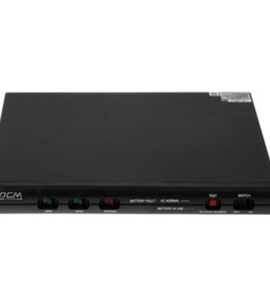 Источник бесперебойного питания Powercom King Pro RM KIN-600AP RM 360Вт 600ВА черный