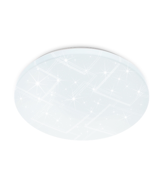 Потолочный светодиодный светильник Ambrella light FZ1032 WH белый 30W 6400K D370*55 (Без ПДУ)