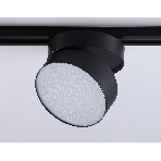 Трековый однофазный светодиодный светильник Ambrella light GL6877 BK черный LED 16W 3000K D115*90, фото 1