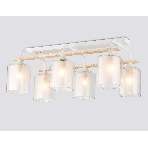 Светильник Ambrella light TR3033247/6 WH/WD белый/дерево E27/6 max 60W 580*340*245, фото7
