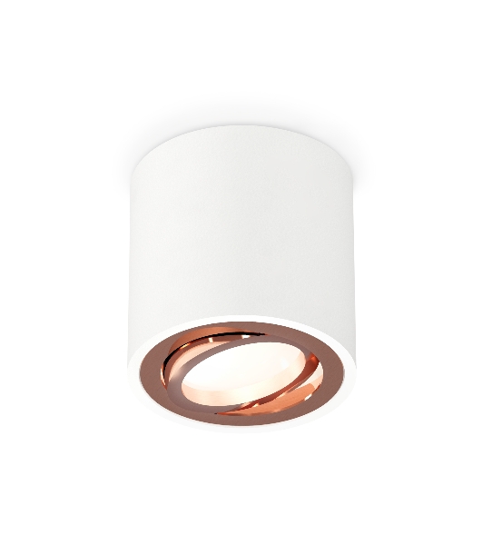 Светильник Ambrella Light XS7531005 SWH/PPG белый песок/золото розовое полированное MR16 GU5.3 (C7531, N7005)