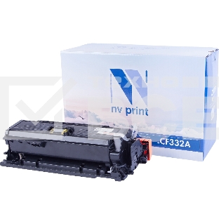 Картридж NVPrint совместимый HP CF332A Yellow для LaserJet Color M651dn/M651n/M651xh (15000k)