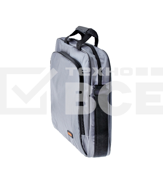 Сумка ExeGate EX264612RUS Office F1596 Dark-Grey, темно-серая, полиэстер, для ноутбуков до 15.6