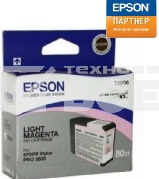 Картридж струйный Epson C13T580600 для Stylus Pro 3800 80 мл light magenta