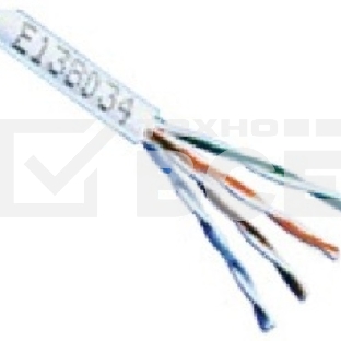 Кабель сетевой 4 Pair Cu cat5E 305м стандартный (UTP4PCU)(упак.:1шт)