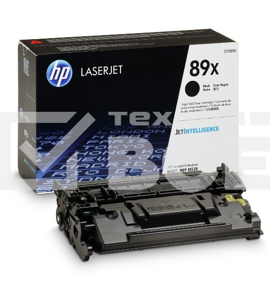 Картридж лазерный HP CF289X черный для HP LJ M507/MFP M528 (10000стр.)