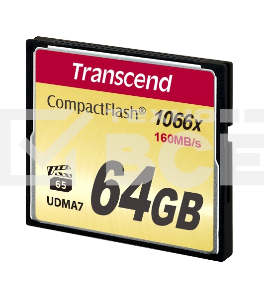 Флеш карта CF 64Gb Transcend TS64GCF1000 (1000X) 