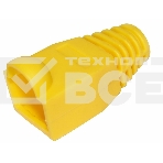 Изолирующий колпачок Rexant для разъемов RJ-45, желтый, фото 1