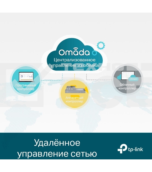 Коммутатор TP-Link JetStream™ 24-port Gigabit L2/L2+ Managed Switch with 4 SFP slots, support SDN controller, abundant L2/L2+ features, 1U rack mountable, full managed via web UI/CLI/Console/SSH/Telnet/SNMP.