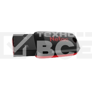 Флеш диск Netac U197 8Gb <NT03U197N-008G-20BK>, USB2.0, пластиковая, черная