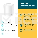 Бесшовный Mesh роутер AX3000 Whole Home Mesh Wi-Fi 6 UnitSPEED: 574 Mbps at 2.4 GHz + 2402 Mbps at 5 GHzSPEC: 2× Internal Antennas, 3× Gigabit Ports (WAN/LAN auto-sensing), 2 Streams and HE160 for 5GHzFEATURE: Deco App, Router/AP Mode, IPv6, IPTV, HomeShi, фото8