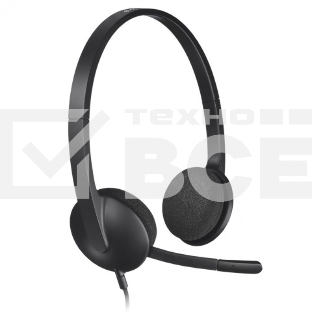 Гарнитура Logitech Headset H340 USB graphite