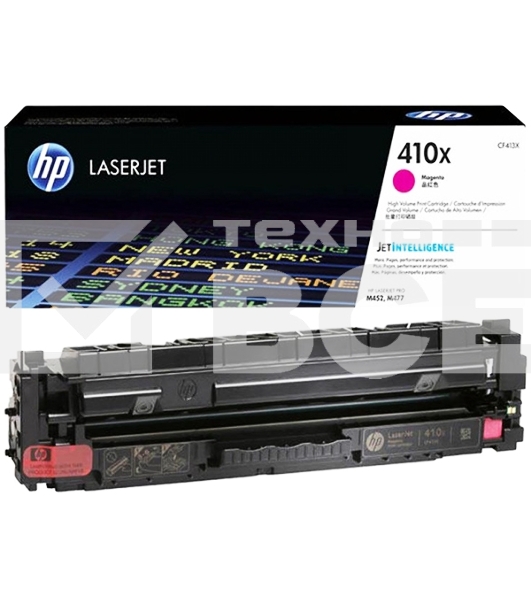 Тонер Картридж HP 410X CF413X пурпурный для HP LJ Pro M452/M477 (5000стр.)