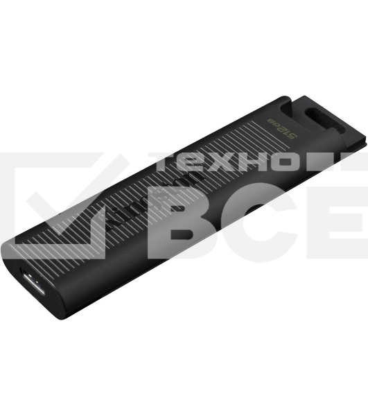Флеш диск Kingston 512Gb DataTraveler Max <DTMAX/512GB>, USB3.2, up to 1000/900MBs черный