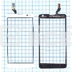 Сенсорное стекло (тачскрин) для LG Optimus L9 II D605, белое, фото4