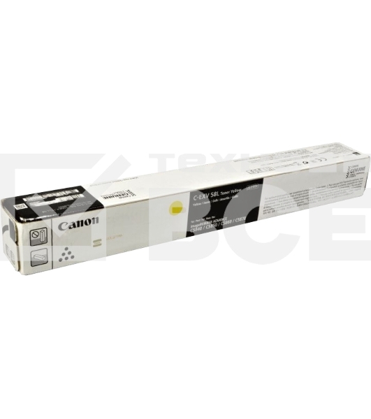 Тонер C-EXV 58L Toner Yellow