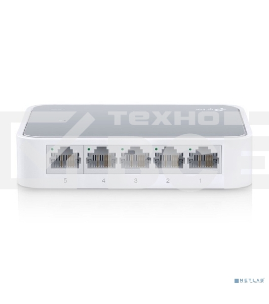 Коммутатор TP-Link SOHO TL-SF1005D Коммутатор 5-port 10/100M mini Desktop Switch, 5 10/100M RJ45 ports, Plastic case