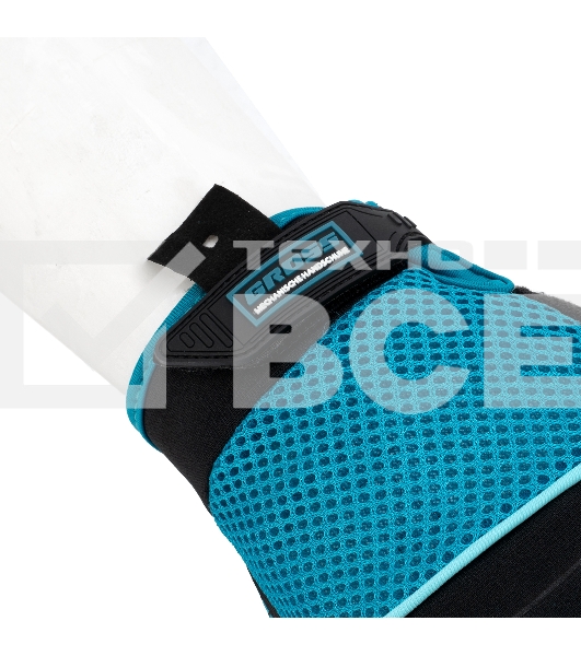 Перчатки комбинированные облегченные Gross открытые пальцы, AKTIV, размер М (8)