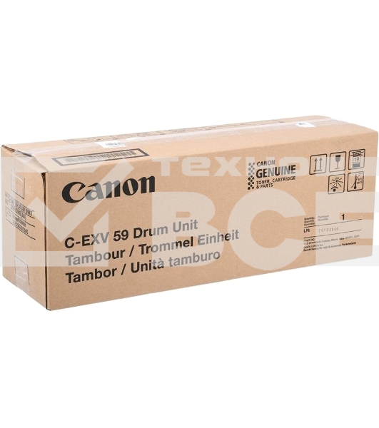 Фотобарабан Canon C-EXV59 для IR2645i/IR2630i/IR2625i. Чёрный. От 138 000 до 171 000 страниц.