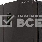 Холодильник Maunfeld MFF183NFSBE черная нержавеющая сталь трехкамерный инвертор 405л морозилка снизу, фото19