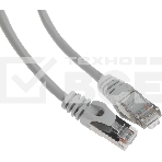 Патч-корд FTP Cablexpert кат.5e, 1м, литой, многожильный (серый), фото2