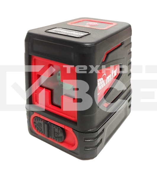 Лазерный уровень QBC RED Pro SET, 10 м, красный луч, батарейки, штатив MTX